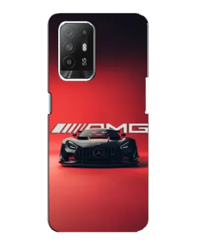 Чехол для OPPO F19 Pro Plus 5G с картинкой «Mercedes AMG — красная линия»