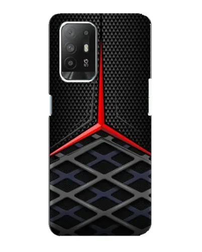 Чехол для OPPO F19 Pro Plus 5G с картинкой «Mercedes Carbon Grid»