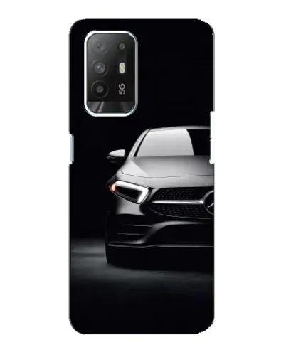 Чехол для OPPO F19 Pro Plus 5G с картинкой «Свет фар Mercedes»