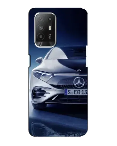 Чехол для OPPO F19 Pro Plus 5G с картинкой «Mercedes EQ — будущее»