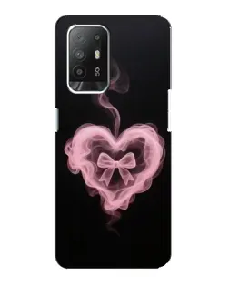 Чохол для OPPO F19 Pro Plus 5G з картинкою «Димчасте серце»