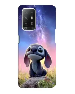Чохол для OPPO F19 Pro Plus 5G з картинкою «Стіч на світанку»