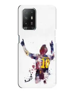 Чохол для OPPO F19 Pro Plus 5G з картинкою «Акварельний Мессі Барселона» Чохол для OPPO F19 Pro Plus 5G з картинкою «Акварельний Мессі Барселона»