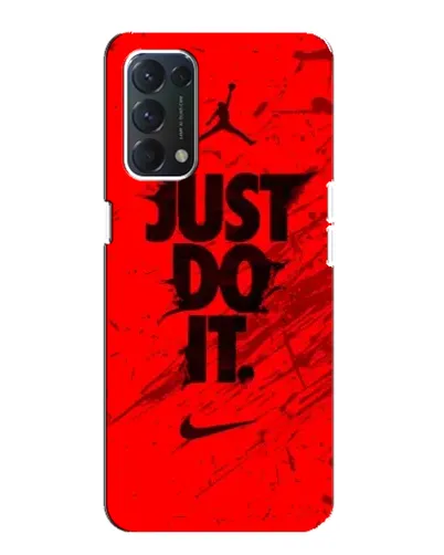 Чехол для OPPO F19 с картинкой «Nike Just Do It»