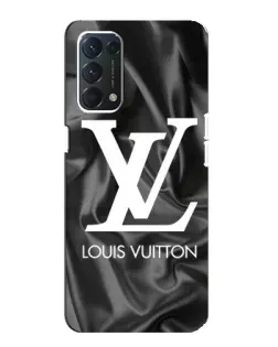Чехол для OPPO F19 с картинкой «Шелковый Louis Vuitton»