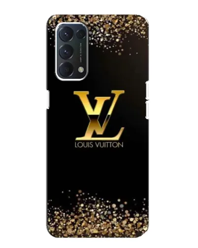 Чехол для OPPO F19 с картинкой «LV — золотые искры» Чехол для OPPO F19 с картинкой «LV — золотые искры»