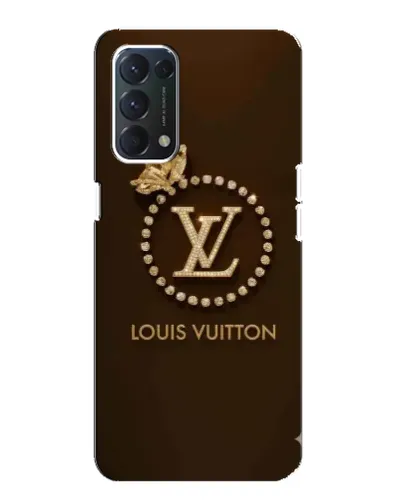 Чехол для OPPO F19 с картинкой «LV — золотая печать» Чехол для OPPO F19 с картинкой «LV — золотая печать»