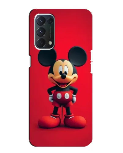 Чехол для OPPO F19 с картинкой «Mickey в полный рост» Чехол для OPPO F19 с картинкой «Mickey в полный рост»