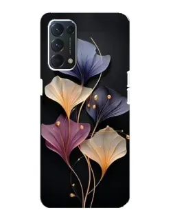 Чохол для OPPO F19 з картинкою «Лілові квіти грації» Чохол для OPPO F19 з картинкою «Лілові квіти грації»