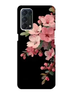 Чохол для OPPO F19 з картинкою «Рожева гілка сакури» Чохол для OPPO F19 з картинкою «Рожева гілка сакури»
