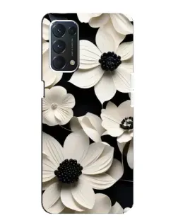 Чохол для OPPO F19 з картинкою «Об'ємні білі квіти» Чохол для OPPO F19 з картинкою «Об'ємні білі квіти»