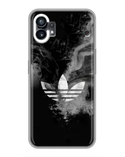 Чехол для OPPO F31 с картинкой «Абстрактный дым Adidas»
