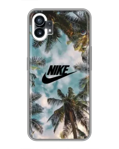 Чехол для OPPO F31 с картинкой «Тропический принт Nike» Чехол для OPPO F31 с картинкой «Тропический принт Nike»