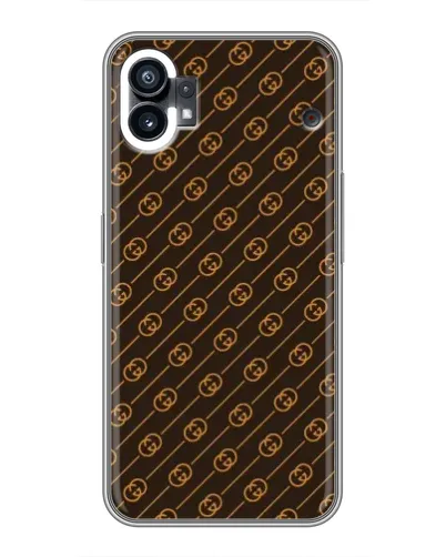 Чехол для OPPO F31 с картинкой «Gucci — золотые диагонали» Чехол для OPPO F31 с картинкой «Gucci — золотые диагонали»