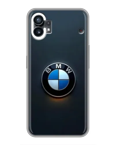 Чехол для OPPO F31 с картинкой «Логотип BMW — минимализм»
