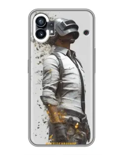 Чехол для OPPO F31 с картинкой «PUBG — боец в пыли»