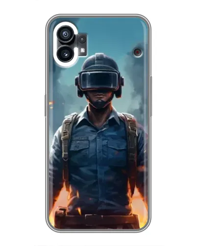 Чехол для OPPO F31 с картинкой «PUBG — реалистичный герой»