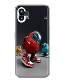 Чохол для OPPO F31 з картинкою «Among Us — 3D стиль» Чохол для OPPO F31 з картинкою «Among Us — 3D стиль»