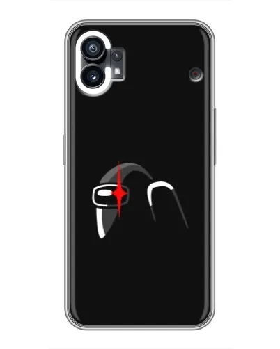 Чехол для OPPO F31 с картинкой «Among Us шлем»