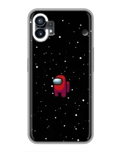 Чехол для OPPO F31 с картинкой «Красный Among Us»