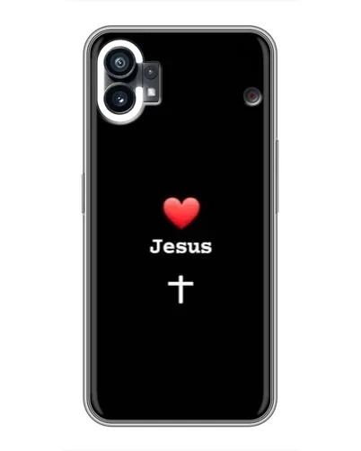Чехол для OPPO F31 с картинкой «Сердце - Jesus»