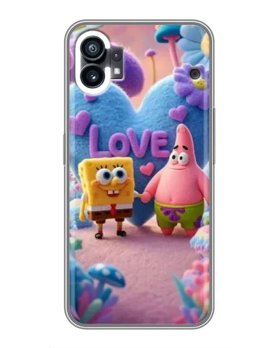 Чехол для OPPO F31 с картинкой «Губка Боб Патрик»