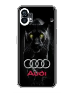 Чехол для OPPO F31 с картинкой «Пантера и Audi»