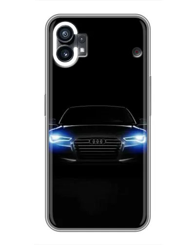 Чехол для OPPO F31 с картинкой «Audi в неоне» Чехол для OPPO F31 с картинкой «Audi в неоне»