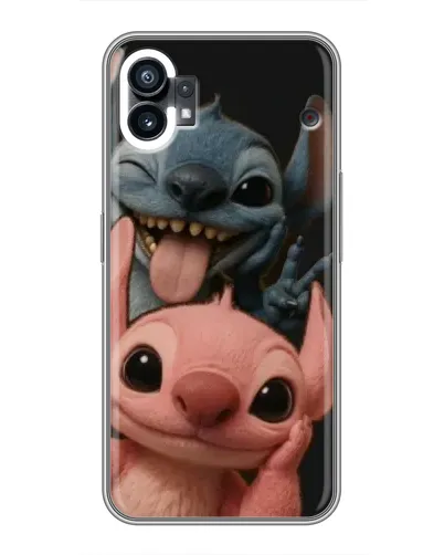 Чехол для OPPO F31 с картинкой «Стич и Ангел» Чехол для OPPO F31 с картинкой «Стич и Ангел»