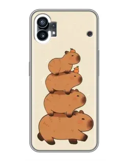 Чохол для OPPO F31 з картинкою «Вежа з капібар»