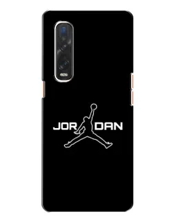 Чехол для OPPO Find X2 с картинкой «Nike Pink Swirl»