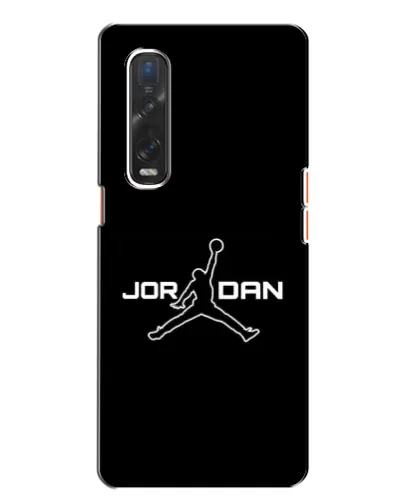 Чехол для OPPO Find X2 с картинкой «Nike Pink Swirl»