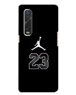 Чехол для OPPO Find X2 с картинкой «Jordan Flight 23»
