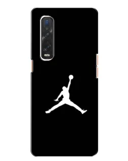 Чехол для OPPO Find X2 с картинкой «Jordan Silhouette»