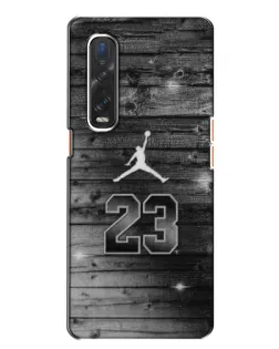 Чехол для OPPO Find X2 с картинкой «Jordan Carbon 23»