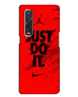 Чехол для OPPO Find X2 с картинкой «Nike Just Do It»
