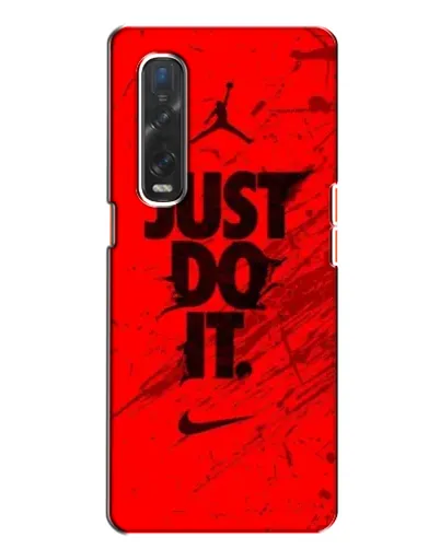 Чехол для OPPO Find X2 с картинкой «Nike Just Do It»