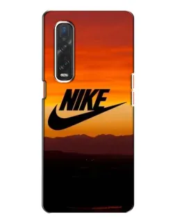 Чехол для OPPO Find X2 с картинкой «Nike — вечерний горизонт»