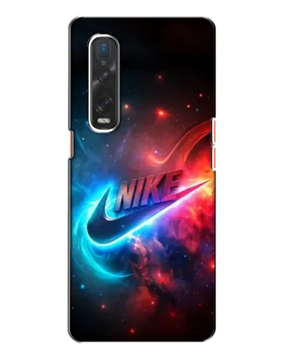 Чехол для OPPO Find X2 с картинкой «Огненный логотип Nike» Чехол для OPPO Find X2 с картинкой «Огненный логотип Nike»