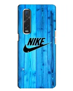 Чехол для OPPO Find X2 с картинкой «Голубое дерево Nike»