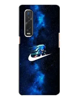Чехол для OPPO Find X2 с картинкой «Звездный путь Nike»