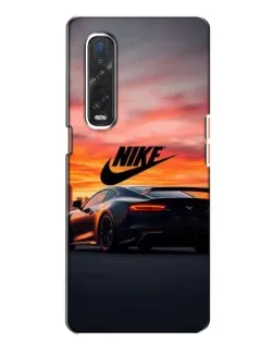 Чехол для OPPO Find X2 с картинкой «Nike и суперкар»