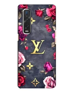 Чехол для OPPO Find X2 с картинкой «Цветочный Louis Vuitton»