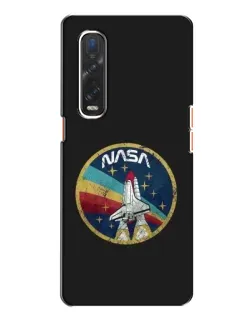 Чехол для OPPO Find X2 с картинкой «NASA — эмблема миссии»