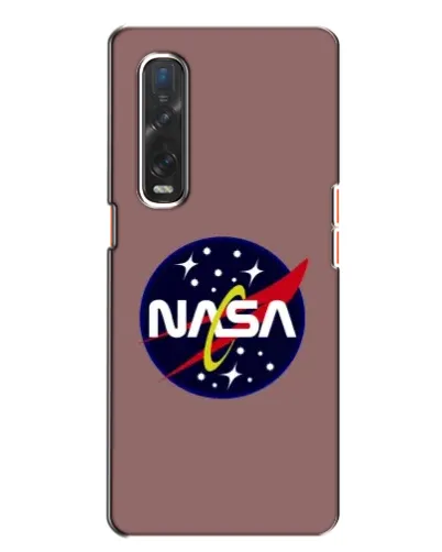 Чехол для OPPO Find X2 с картинкой «NASA — ретро космос» Чехол для OPPO Find X2 с картинкой «NASA — ретро космос»