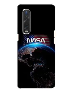 Чехол для OPPO Find X2 с картинкой «Земля из космоса NASA» Чехол для OPPO Find X2 с картинкой «Земля из космоса NASA»