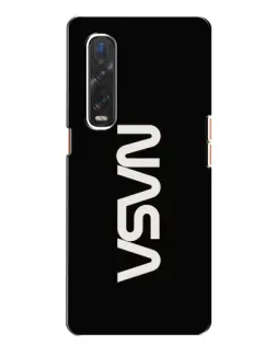 Чехол для OPPO Find X2 с картинкой «NASA — вертикальный логотип» Чехол для OPPO Find X2 с картинкой «NASA — вертикальный логотип»