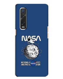 Чехол для OPPO Find X2 с картинкой «NASA — лунная миссия» Чехол для OPPO Find X2 с картинкой «NASA — лунная миссия»