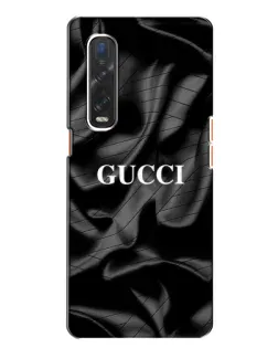 Чохол для OPPO Find X2 з картинкою «Gucci — шовкові хвилі»