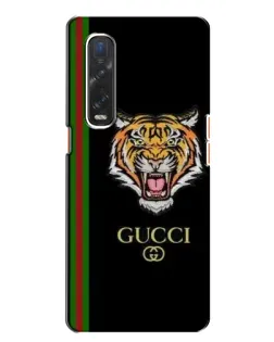 Чехол для OPPO Find X2 с картинкой «Тигр Gucci» Чехол для OPPO Find X2 с картинкой «Тигр Gucci»